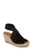 Women's Gentle Souls Colleen Espadrille Wedge .5 M - Black