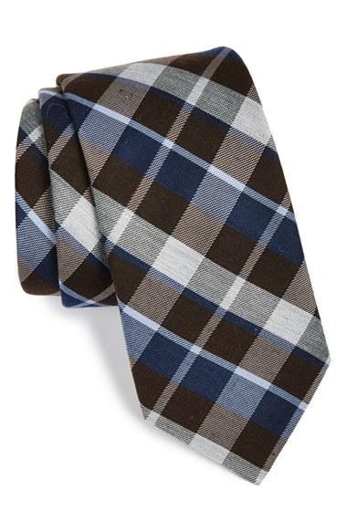 Men's Michael Kors 'dash' Woven Plaid Tie