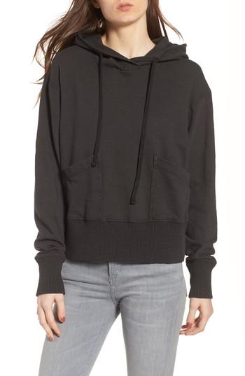 Women's James Perse Vintage Hoodie - Grey