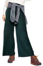 Women's Free People Bambi Wide Leg Corduroy Pants - Green