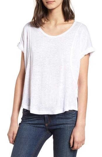 Women's Rag & Bone/jean Lottie Tee, Size - White