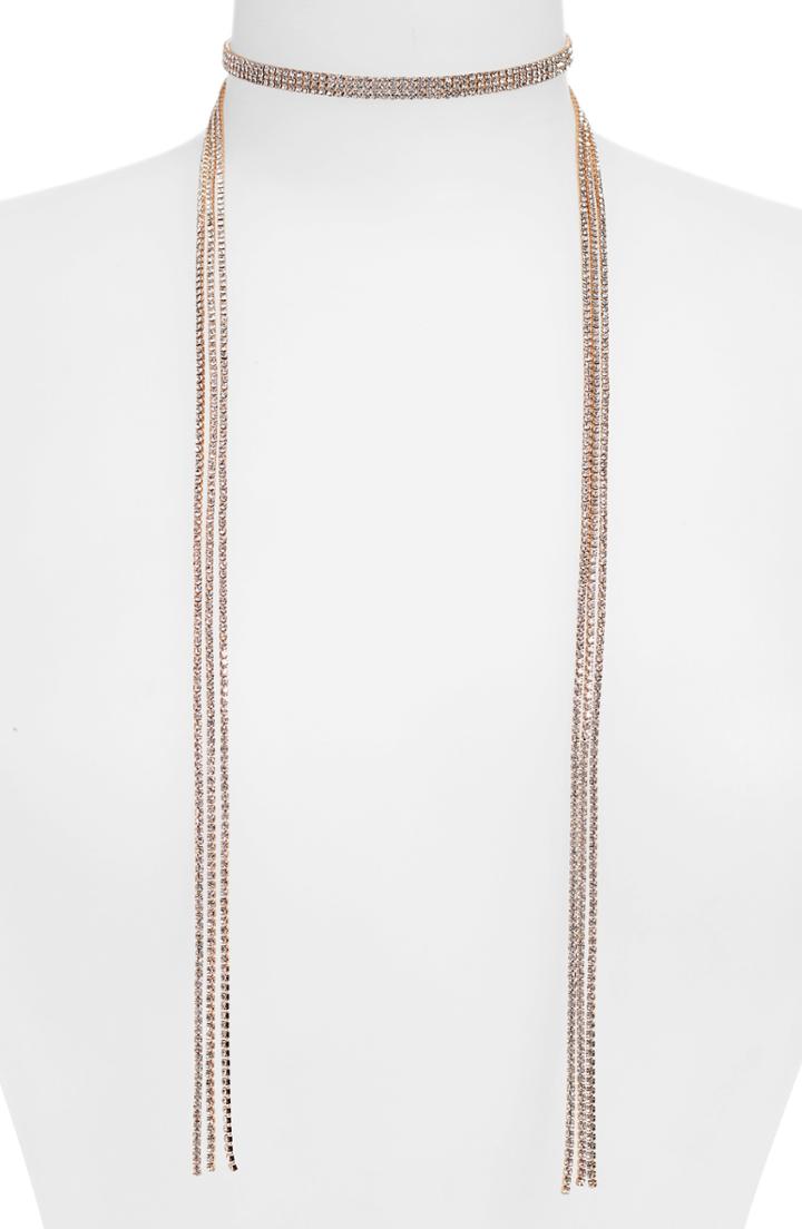 Women's Leith Crystal Wraparound Necklace