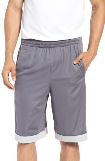 Men's Under Armour 'isolation' Athletic Shorts, Size - Metallic