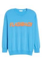 Women's Sandro Flashback Wool & Cashmere Sweater - Blue