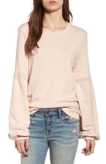 Women's Hinge Blouson Sleeve Sweatshirt