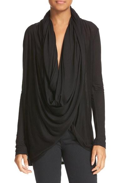 Women's Alice + Olivia Draped Wraparound Top