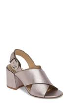 Women's Marc Fisher Ltd Hocie Slingback Sandal M - Metallic