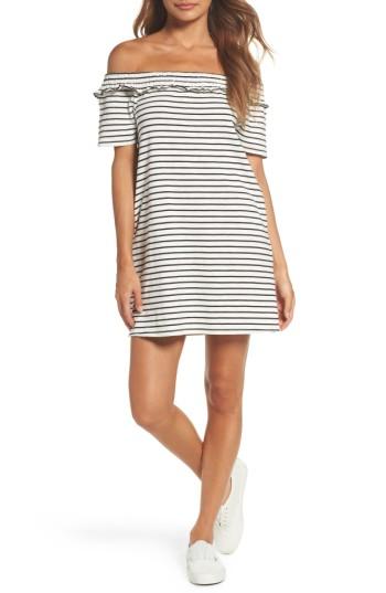 Women's Knot Sisters El Ranchito Stripe Dress - Ivory