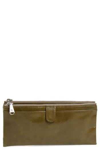 Women's Hobo Taylor Glazed Wallet - Green