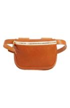 Clare V. Neptune Leather Fanny Pack - Brown