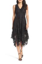 Women's Taylor Dresses Lace Fit & Flare Dress - Black