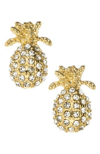 Women's Stella + Ruby Pineapple Post Earrings