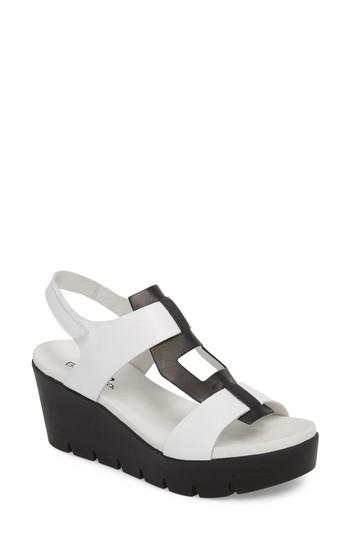 Women's Bos. & Co. Somo Platform Wedge Sandal .5-6us / 36eu - White