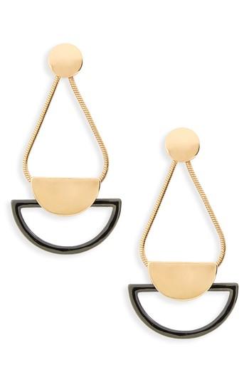 Women's Kitsch Snake Chain Geometric Drop Earrings