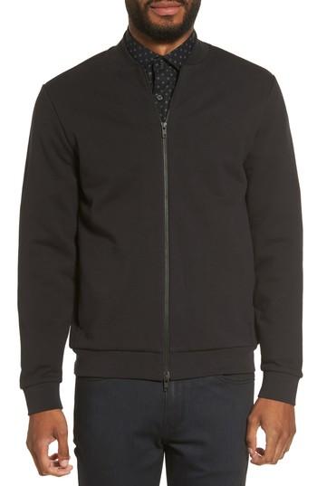 Men's Calibrate Zip Fleece Bomber Jacket - Black