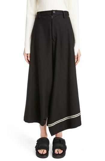 Women's Y's By Yohji Yamamoto Dart Front Skirt
