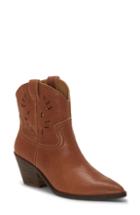 Women's Lucky Brand Talouse Western Boot .5 M - Brown