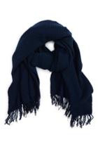 Women's Rag & Bone Herringbone Wool Scarf, Size - Ivory