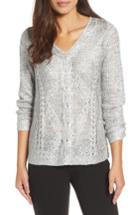Women's Nic+zoe Cable Wave Top