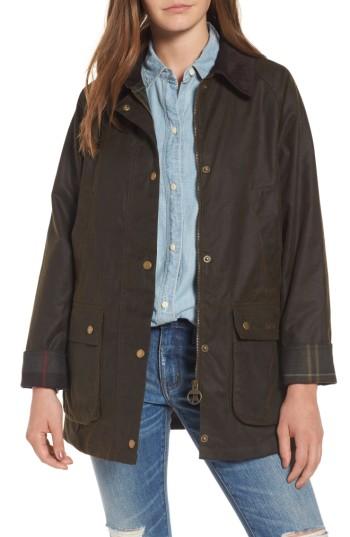 Women's Barbour Acorn Field Jacket Us / 12 Uk - Green
