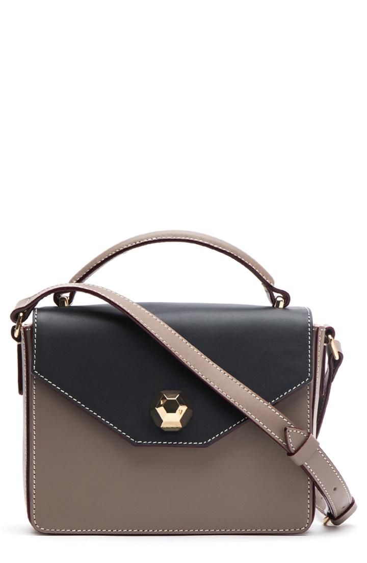 Frances Valentine Mini Midge Leather Crossbody Bag - Brown