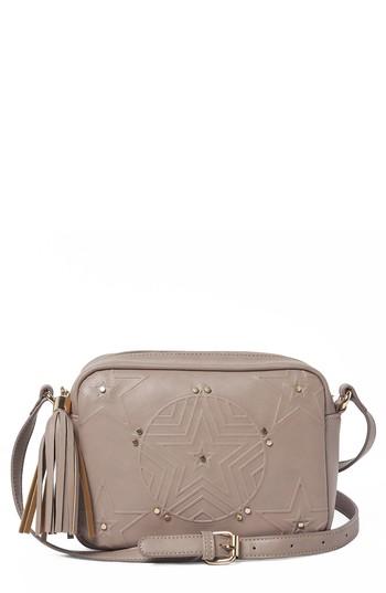 Urban Originals Stargazer Vegan Leather Crossbody Bag - Grey