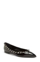 Women's Valentino Garavani 'rockstud' Flat .5us / 35.5eu - Black