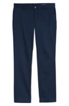 Men's Vineyard Vines Breaker Flat Front Stretch Cotton Pants X 34 - Blue