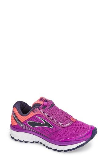 Women's Brooks 'ghost 9' Running Shoe B - Purple