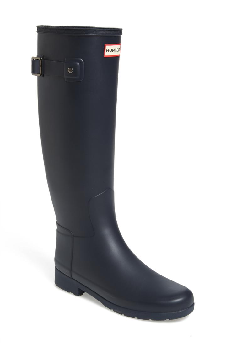 Women's Hunter Original Refined Rain Boot Regular Calf M - Blue