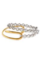 Women's Charlotte Chenais Initial Chain Bracelet
