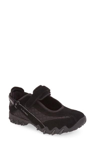 Women's Allrounder By Mephisto 'niro' Athletic Shoe .5 Eu - Black