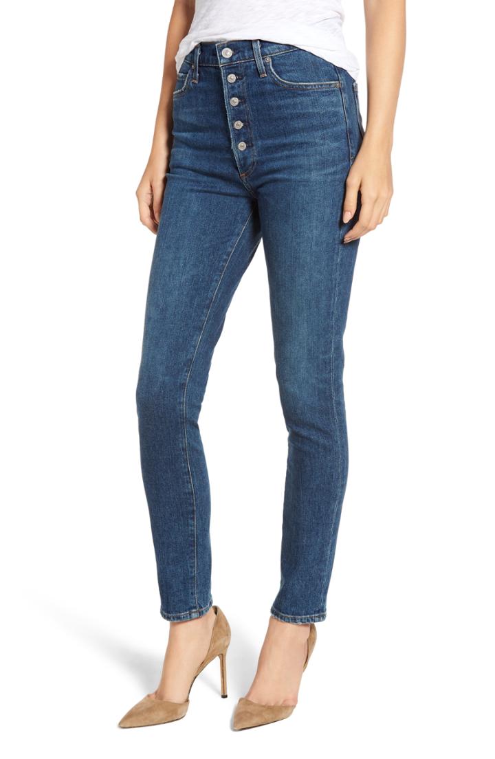 Women's Citizens Of Humanity Olivia High Waist Slim Jeans