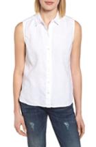 Women's Tommy Bahama Sea Glass Breezer Linen Shirt - White