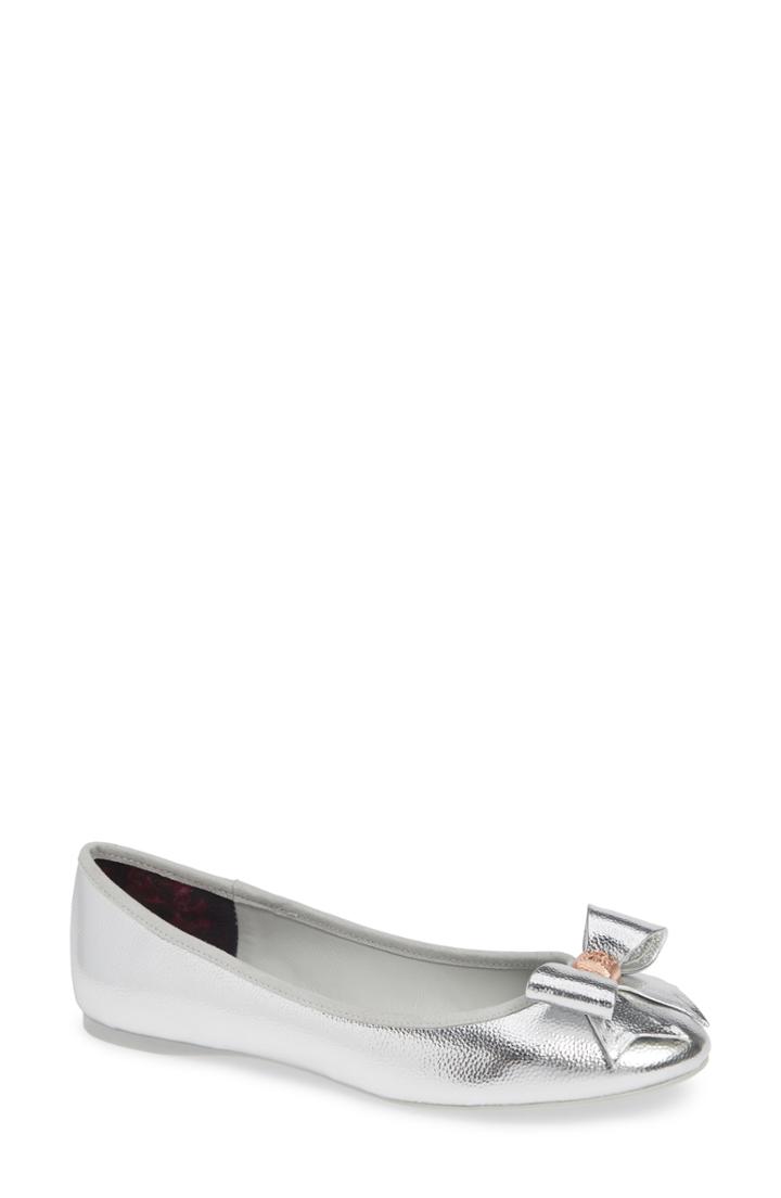 Women's Ted Baker London Sually Flat .5 M - Metallic