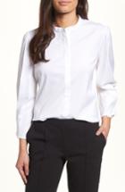 Women's Emerson Rose Stretch Poplin Shirt - White