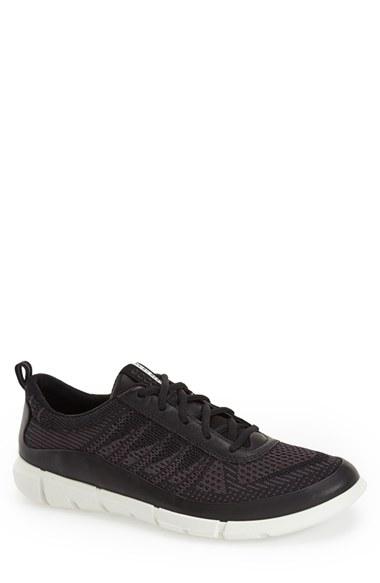 Men's Ecco 'intrinsic Knit' Sneaker -8.5us / 42eu - Black