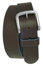 Men's Boconi 'bastian' Bison Leather Belt - Crazy Horse Brown