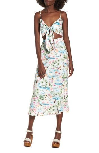 Women's Show Me Your Mumu Moby Tie Maxi Dress - White