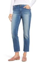 Women's Parker Smith Raw Edge Ankle Straight Jeans - Blue