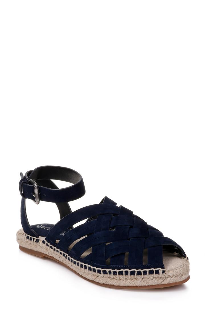 Women's Splendid Sheryl Espadrille Ankle Strap Sandal M - Blue