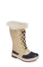 Women's Sorel 'tofino Ii' Faux Fur Lined Waterproof Boot .5 M - Beige