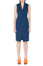 Women's Akris Punto Jersey Sheath Dress - Blue