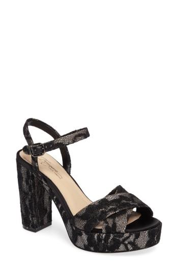 Women's Imagine By Vince Camuto 'valora' Platform Sandal M - Black