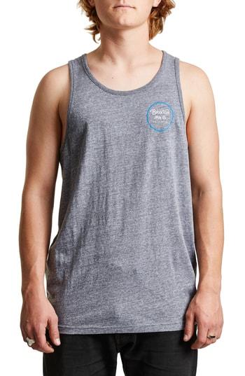 Men's Brixton Tipton Graphic Tank - Grey