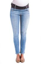 Women's Maternal America Maternity Ankle Skinny Jeans - Blue