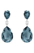 Women's Swarovski Pear Crystal Drop Earrings