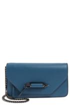 Mackage Mini Zoey Leather Crossbody Bag - Blue