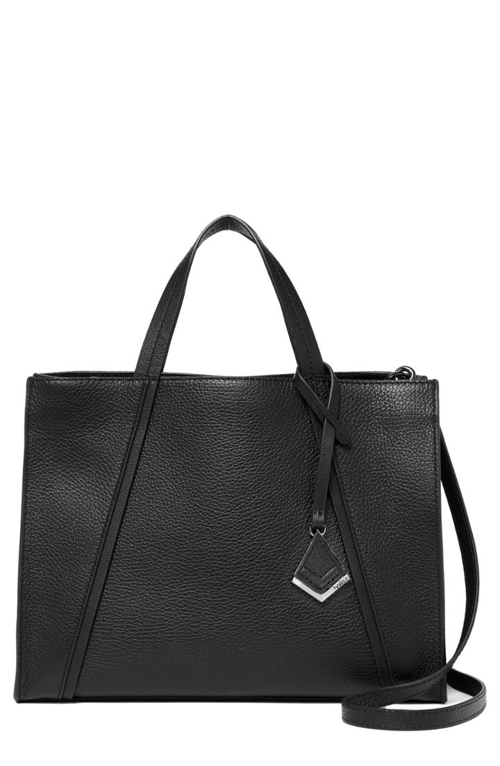 Botkier Trinity Leather Satchel - Black