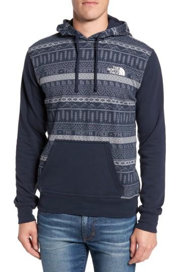 Men's The North Face Holiday Half Dome Print Hoodie - Black